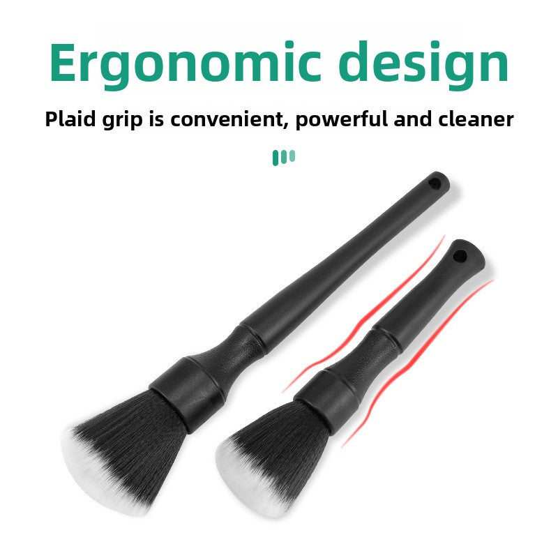 Car Interior Dust Brush | Soft Bristle Dashboard & Air Vent Cleaning Brush