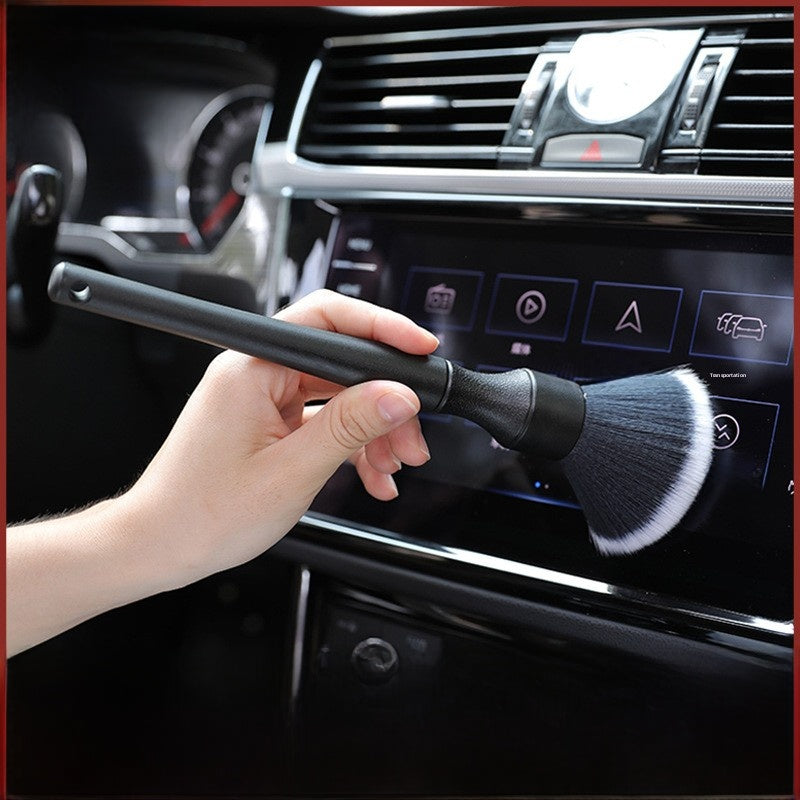 Car Interior Dust Brush | Soft Bristle Dashboard & Air Vent Cleaning Brush