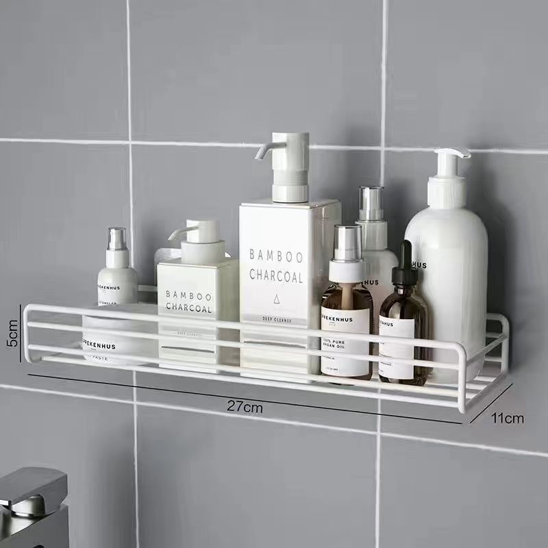 Bathroom Storage Rack | Wall-Mounted Multi-Functional Organizer