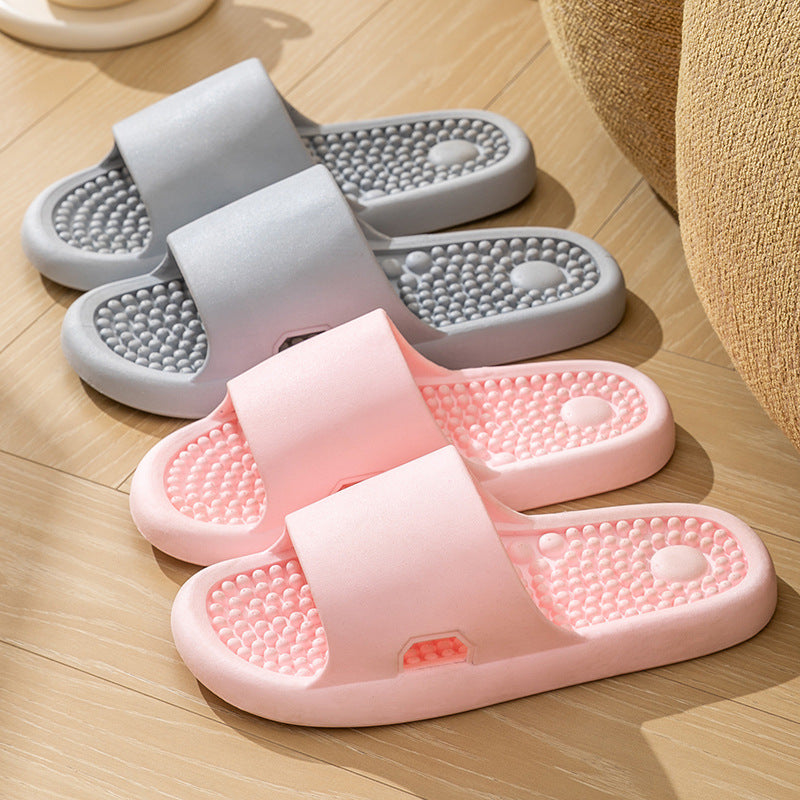 Bathroom Shower Non-Slip Foot Massage Slippers | Spa Comfort Design