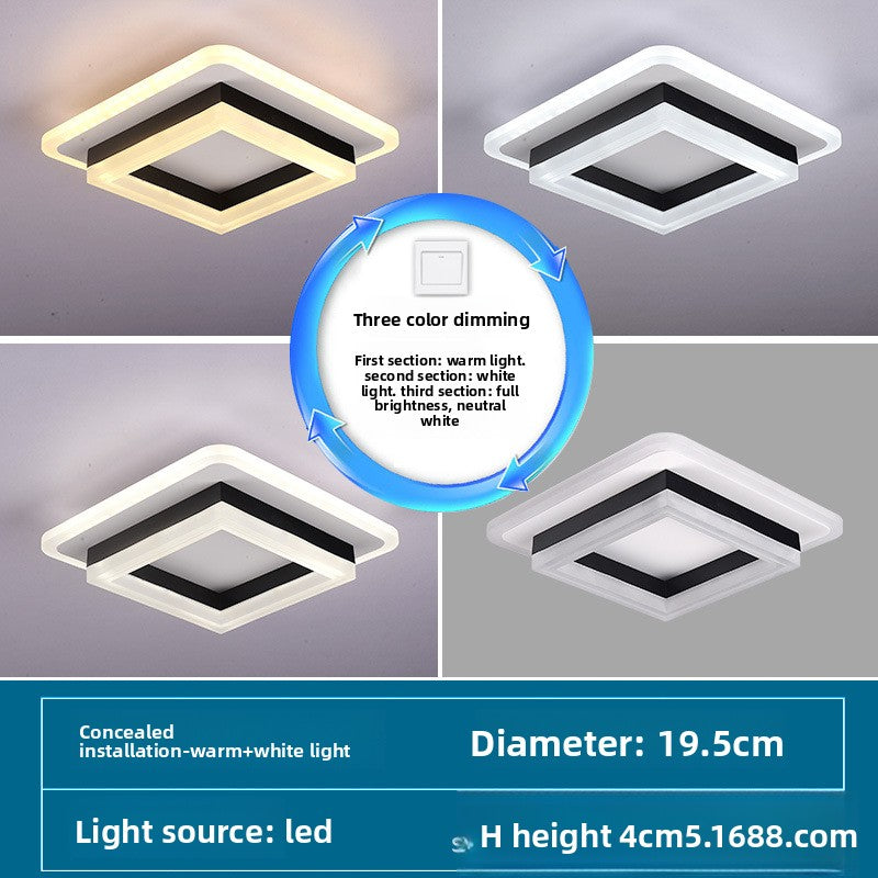 Modern LED Downlight Corridor Lighting