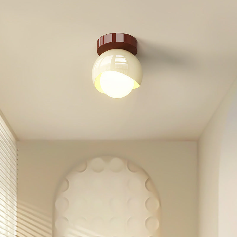French Cream Style Ceiling Lamp with Full Spectrum Lighting