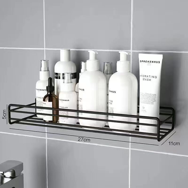 Bathroom Storage Rack | Wall-Mounted Multi-Functional Organizer