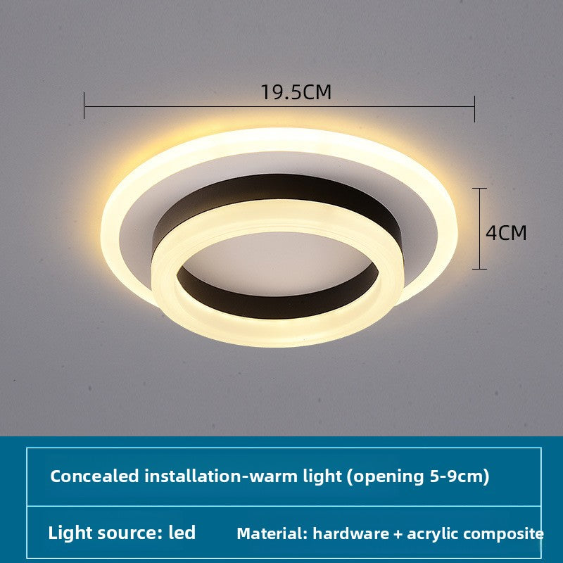 Modern LED Downlight Corridor Lighting