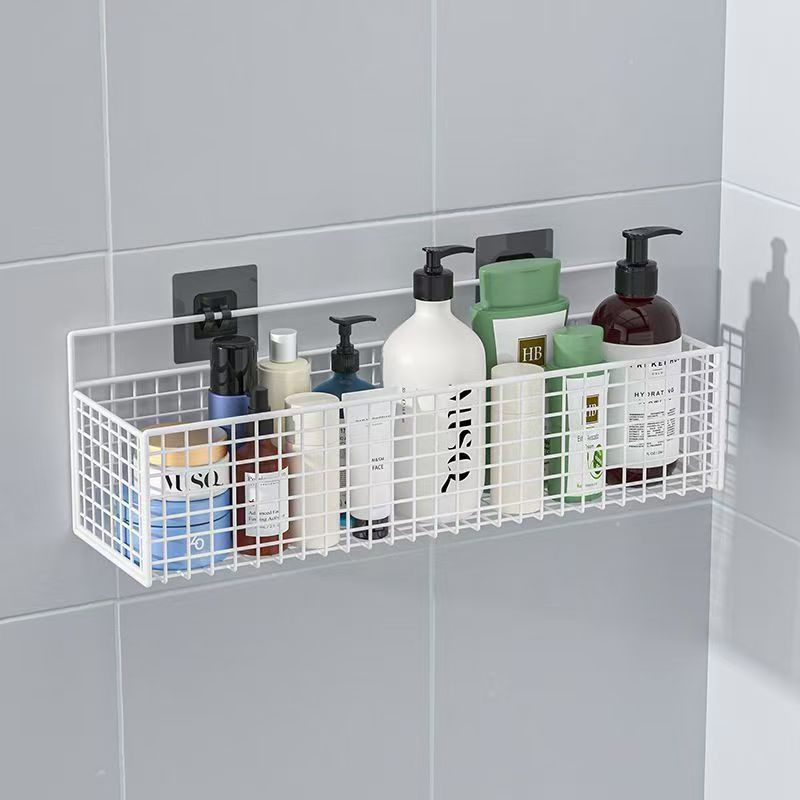 Bathroom Storage Rack | Wall-Mounted Multi-Functional Organizer