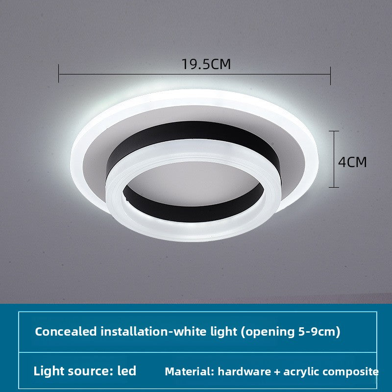 Modern LED Downlight Corridor Lighting