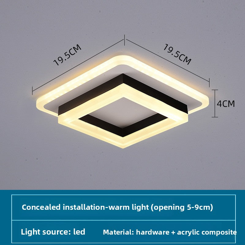 Modern LED Downlight Corridor Lighting
